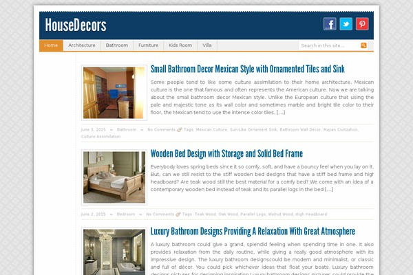 housedecors.net site used Simple
