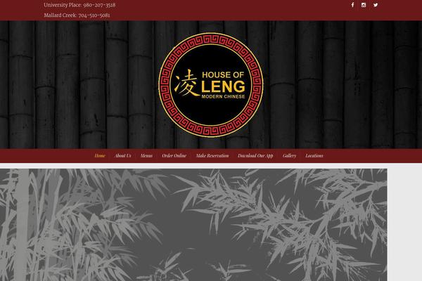 Nosh theme site design template sample