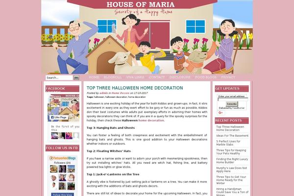 houseofmaria.info site used White-veil