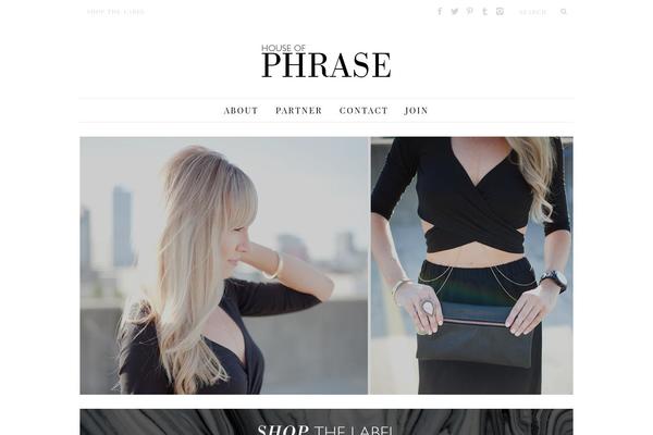 Simplemag theme site design template sample