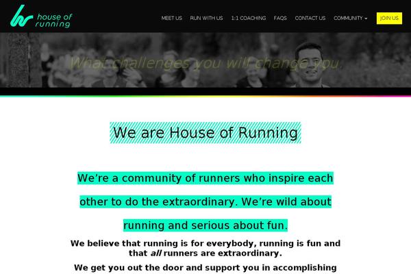 houseofrunning.com site used Houseofrunning