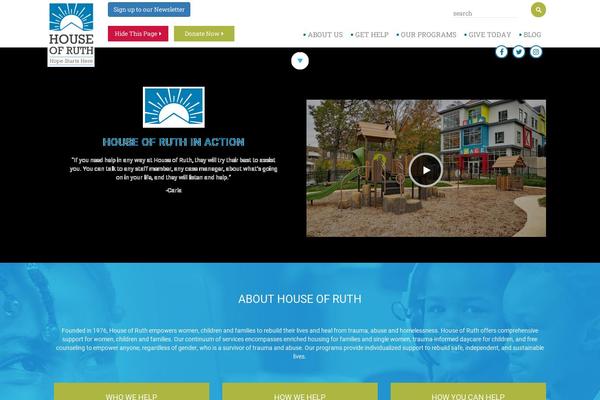 houseofruth.org site used Hor