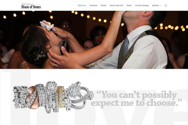 Divi theme site design template sample