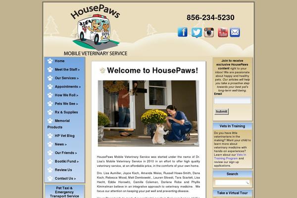 housepawsmobilevet.com site used Housepawsv6r2