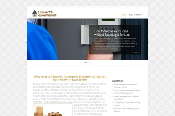 Chameleon theme site design template sample