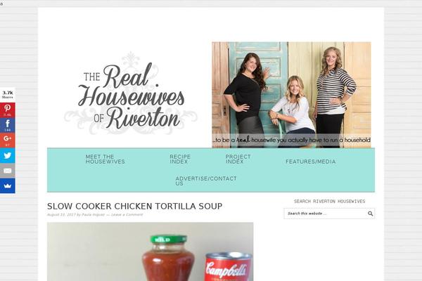 housewivesofriverton.com site used Foodie Pro