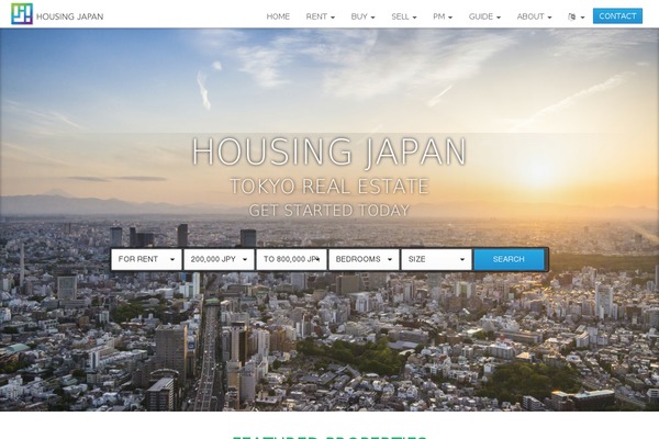 housingjapan.com site used Hj-wp