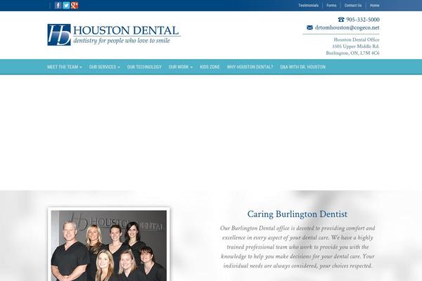 houstondental.ca site used Houstondental