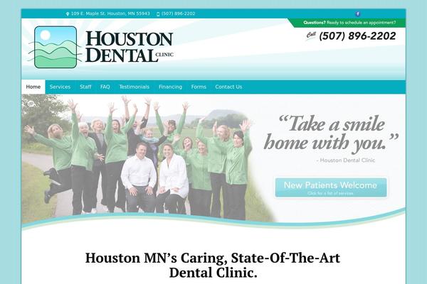 houstondentalclinic.com site used Hula