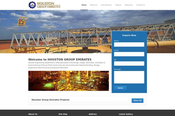 houstongroup theme websites examples