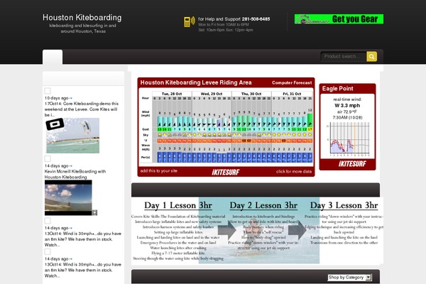 houstonkiteboarding.com site used Gary