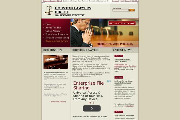 Site using Cforms plugin