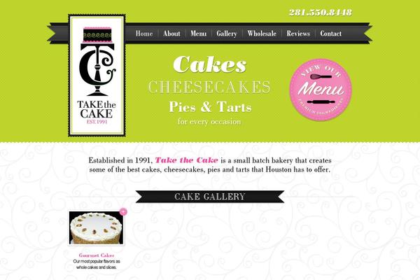 houstontakethecake.com site used Takethecake