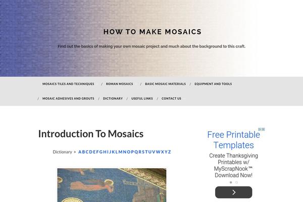 Hemingway theme site design template sample