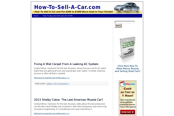 how-to-sell-a-car.com site used Ewpreview