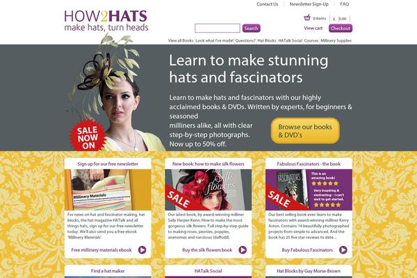 how2hats.com site used How2hats