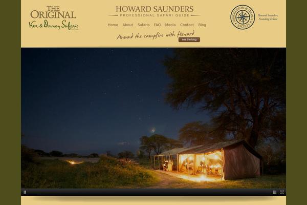 howardsaunders.com site used Howard