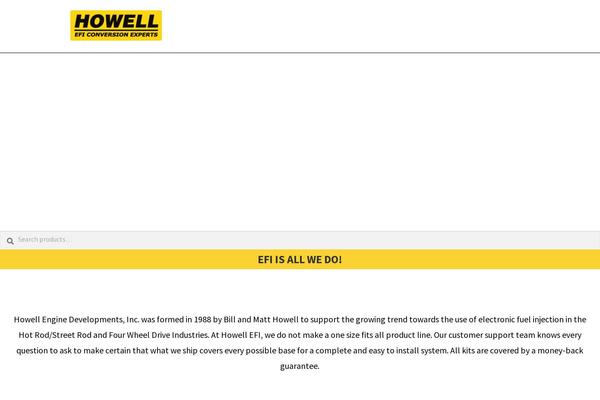 howellefi.com site used Storefront Child