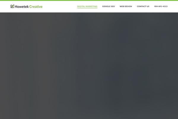 InBio theme site design template sample