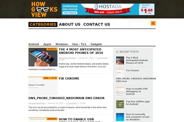 howgeeksview.com site used Fotawp