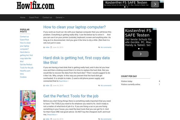 howifix.com site used Aadya