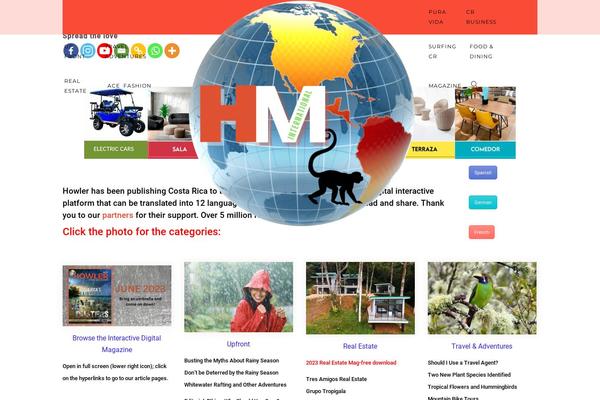 Backpacktraveler-child theme site design template sample
