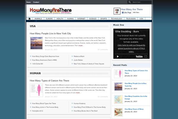GoodNews theme site design template sample