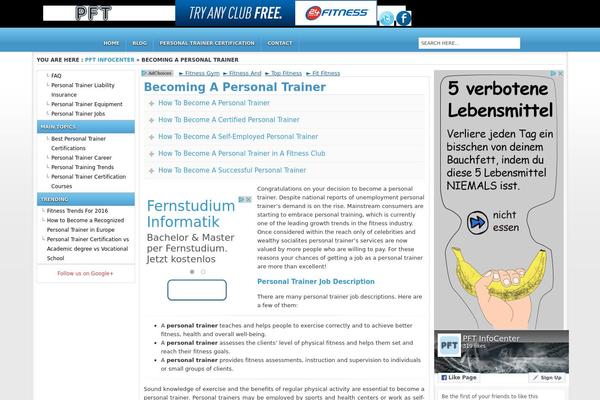 howtobecomepersonaltrainer-pft.com site used Blueve
