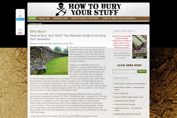 howtoburyyourstuff.com site used NatureFox