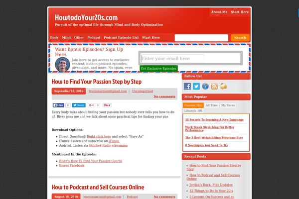 howtodoyour20s.com site used Eliza