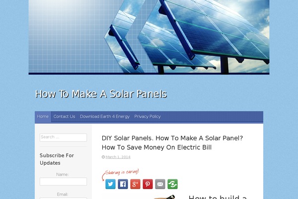 howtomakeasolarpanels.com site used Tungsten