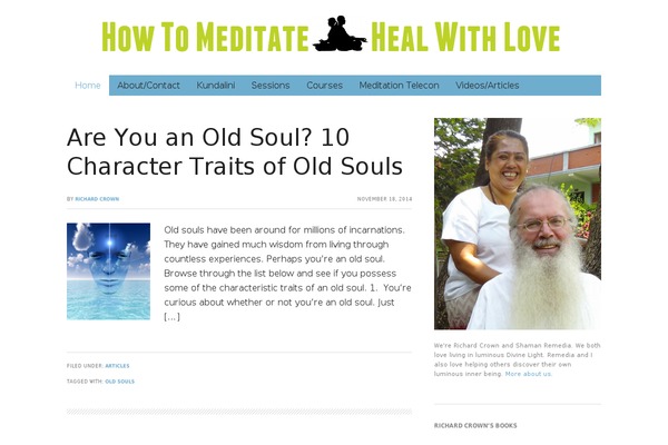 howtomeditate-n-heal.org site used Balance