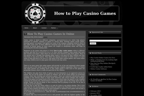 howtoplaycasinogames.us site used Pokermaster_no2