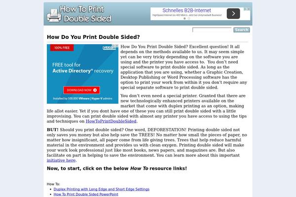 howtoprintdoublesided.com site used Heatmap