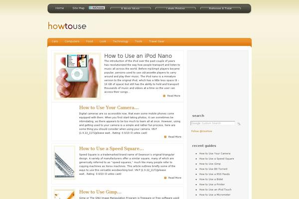 Suki theme site design template sample