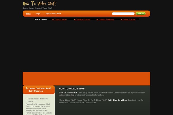 howtovideostuff.com site used Online-videos
