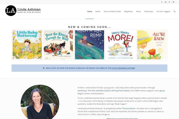 Enfold theme site design template sample