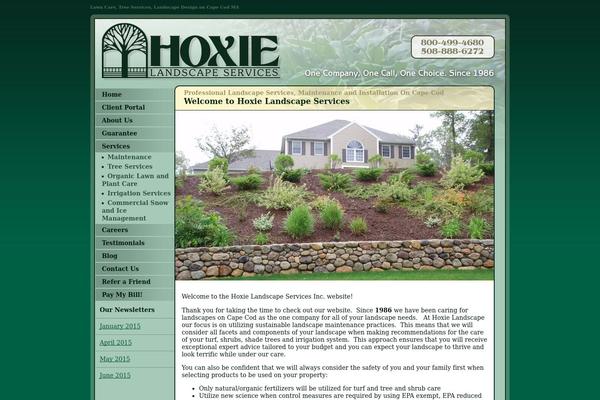 hoxielandscape.com site used Topnotch-child