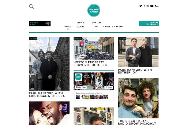 hoxtonradio.com site used Hoxtonradio