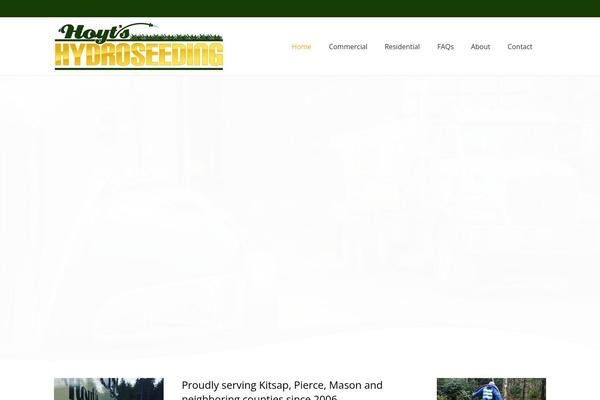 Impreza theme site design template sample