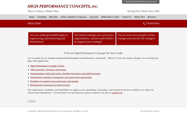 hpcinc.com site used Hpc