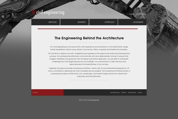 hpcivileng.com site used Civil