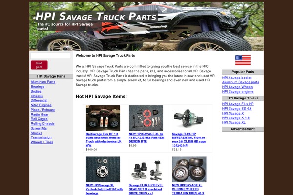 Savage theme site design template sample