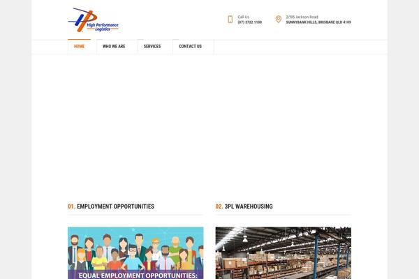 Logistic-business theme site design template sample