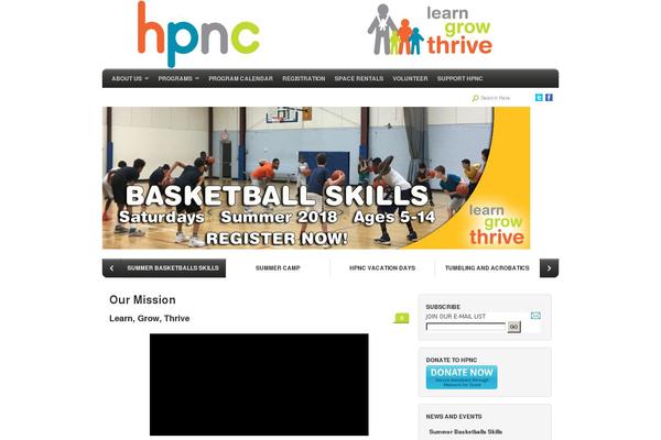 hpnclub.org site used Organic_natural_summer