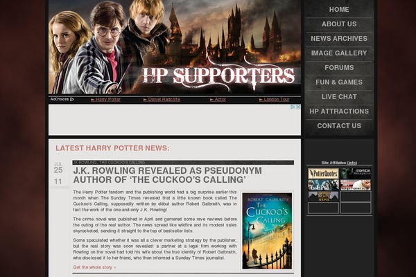 hpsupporters.com site used Typograph-child