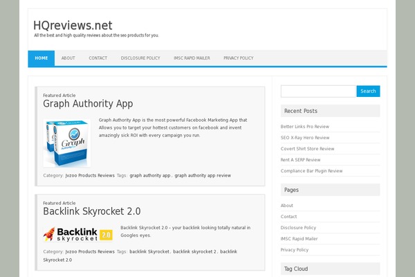 Webify website example screenshot