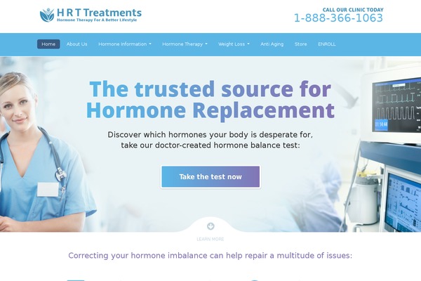 hrttreatments.com site used Definitiontest