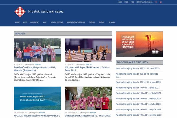 hrvatski-sahovski-savez.hr site used Hrvatski-sahovski-savez
