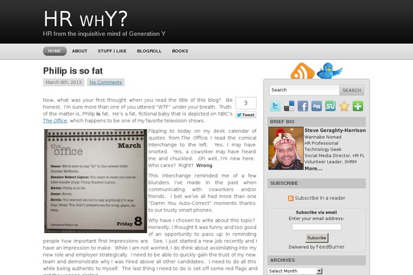 hrwhy.com site used Modern Style